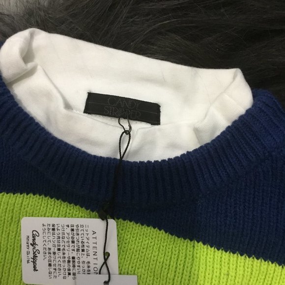 Candystripper Dinosaur sweater OS New oversized - Picture 3 of 5